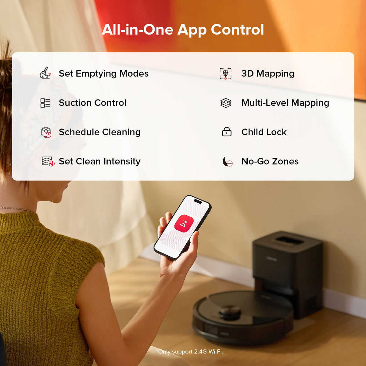Roborock Q10 S5+  Robot Vacuum with Auto-Empty Dock