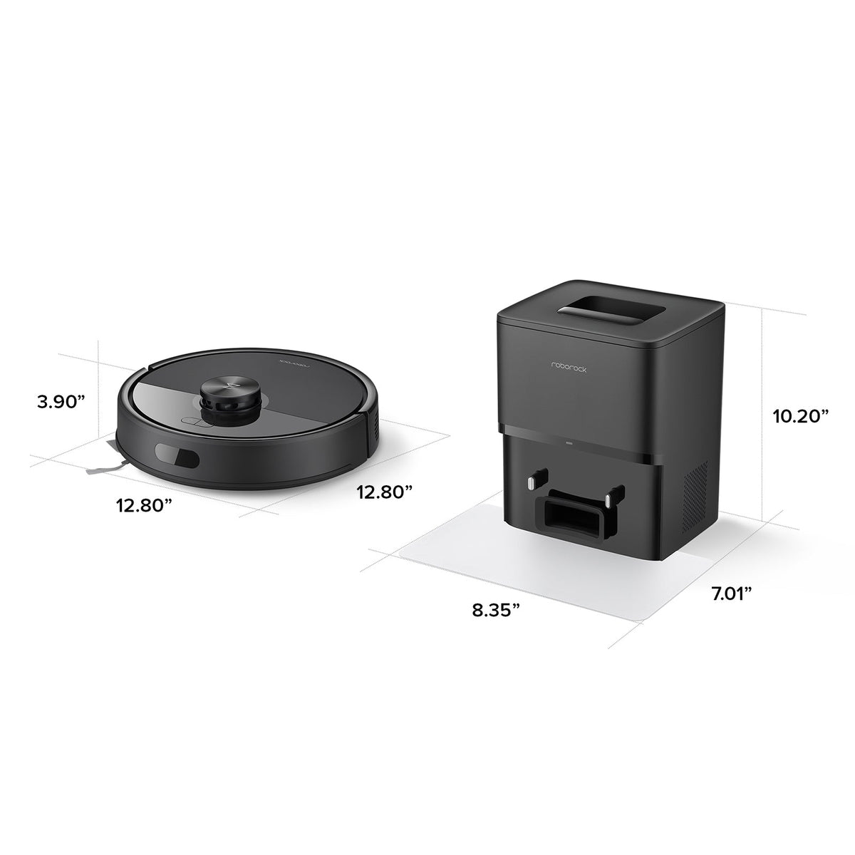 Roborock Q7 L5+ Robot Vacuum Cleaner with Auto-Empty Dock, 8000Pa Suction and Dual Anti-Tangle System
