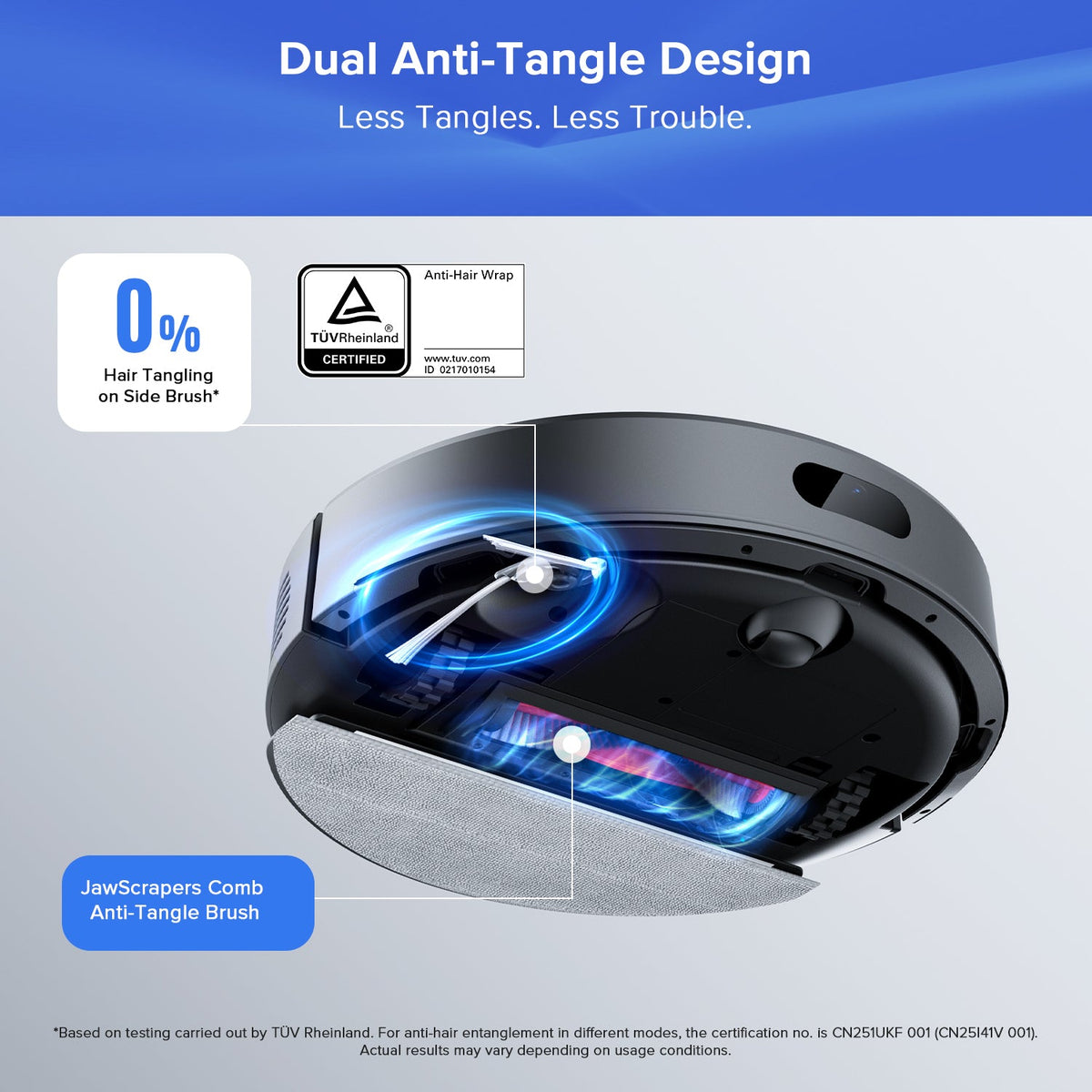 Roborock Q7 L5+ Robot Vacuum Cleaner with Auto-Empty Dock, 8000Pa Suction and Dual Anti-Tangle System
