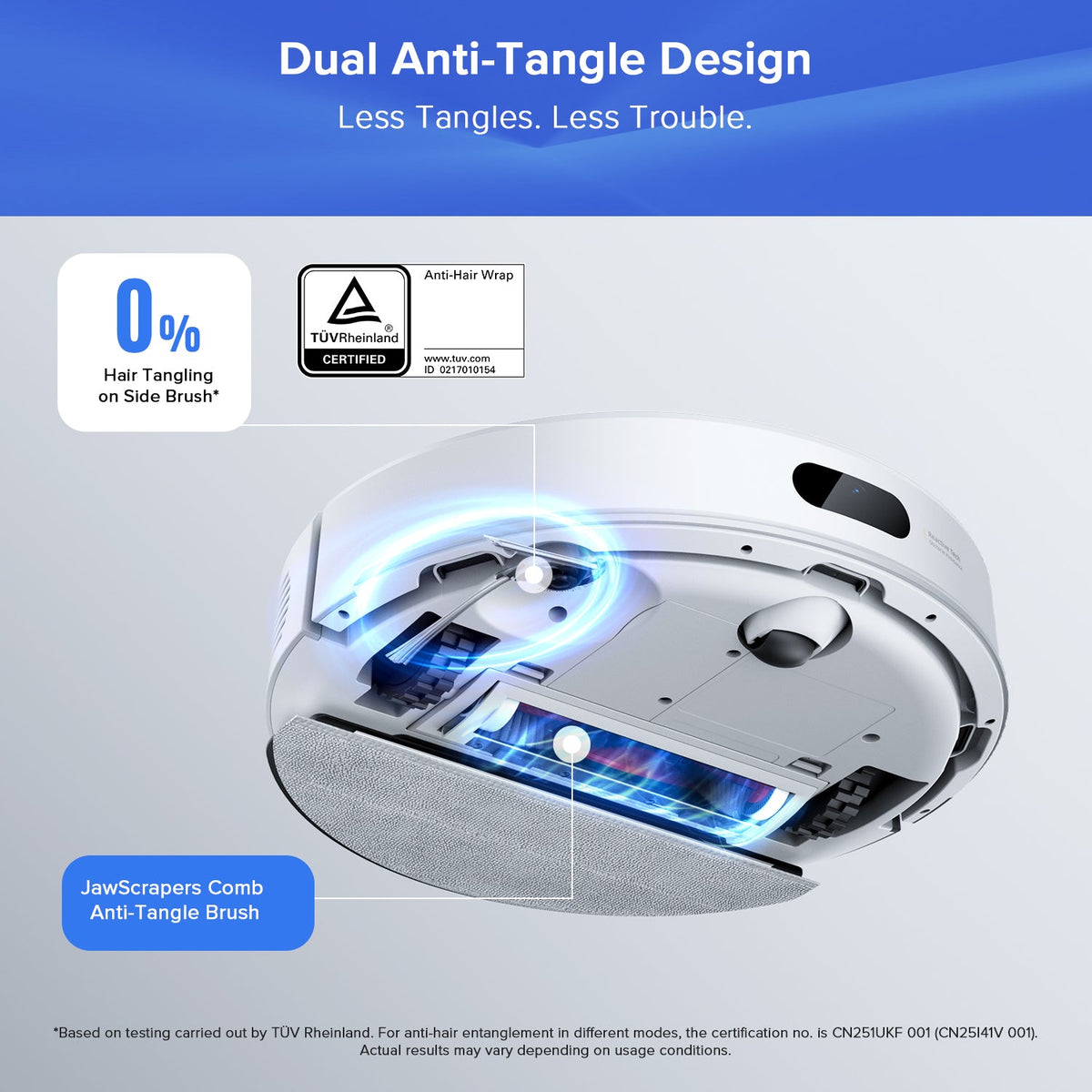 Roborock Q7 L5+ Robot Vacuum Cleaner with Auto-Empty Dock, 8000Pa Suction and Dual Anti-Tangle System