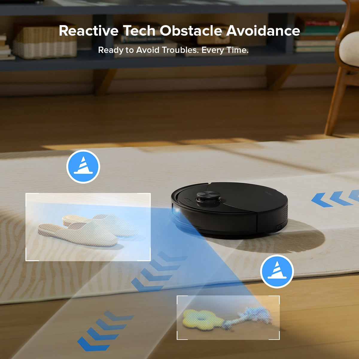 Roborock Q10 S5+  Robot Vacuum with Auto-Empty Dock