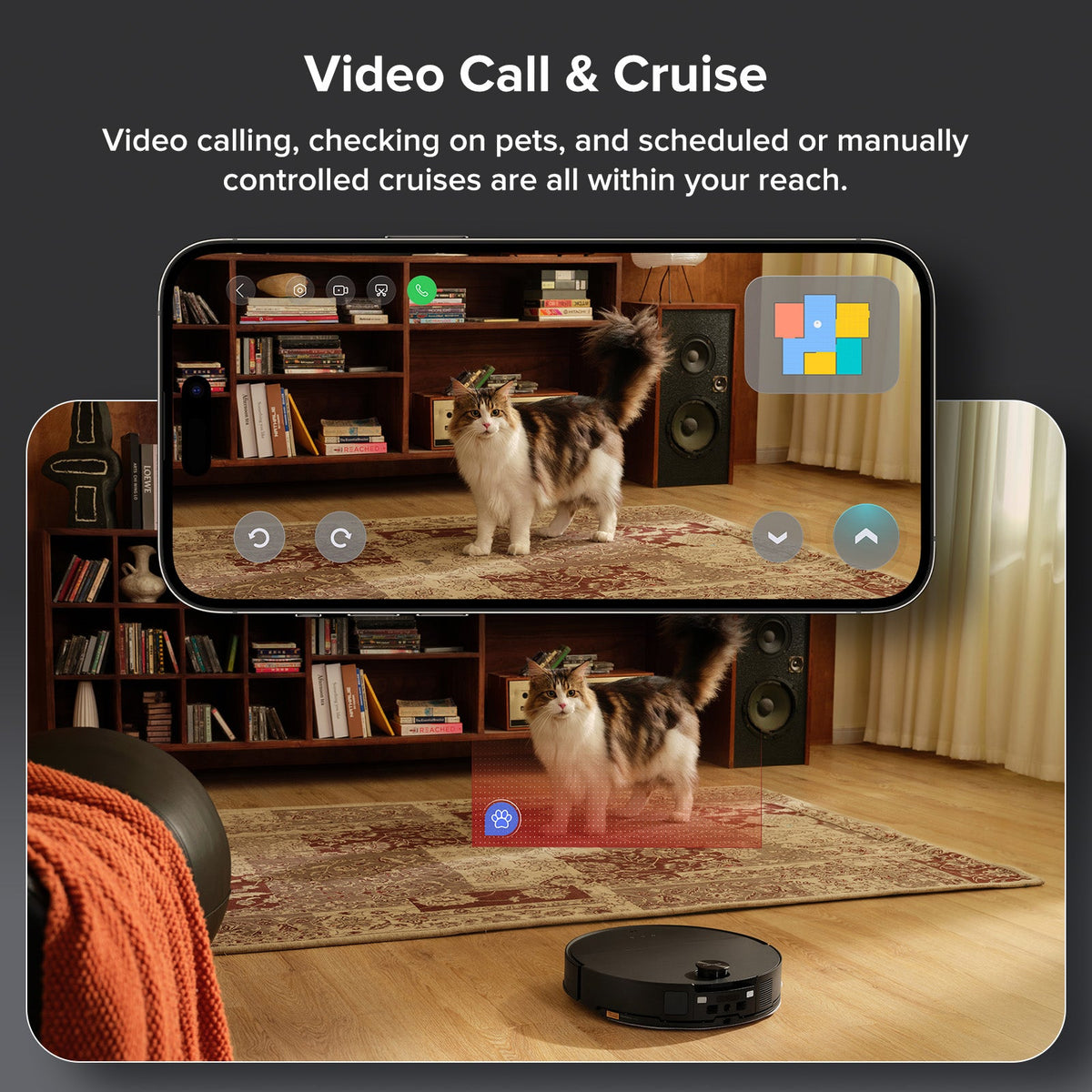 Roborock Saros 10 Robot Vacuum with Dual Anti-tangle System-Upgraded from S8 MaxV Ultra