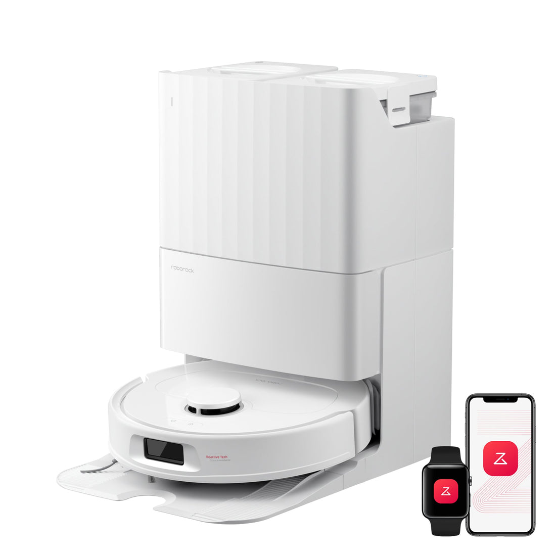 Roborock Qrevo S Pro Robot Vacuum and Mop - 18,500 Pa Suction & Multifunctional Dock