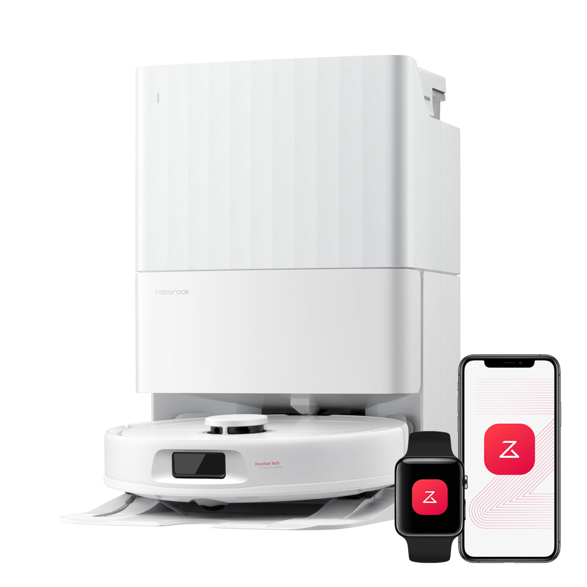 Roborock Qrevo S Pro Robot Vacuum and Mop - 18,500 Pa Suction & Multifunctional Dock