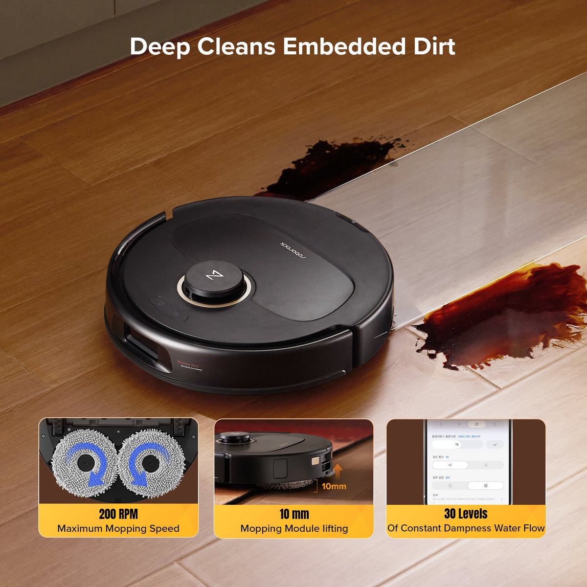 Roborock Qrevo S5V Robot Vacuum with Multifunctional Dock