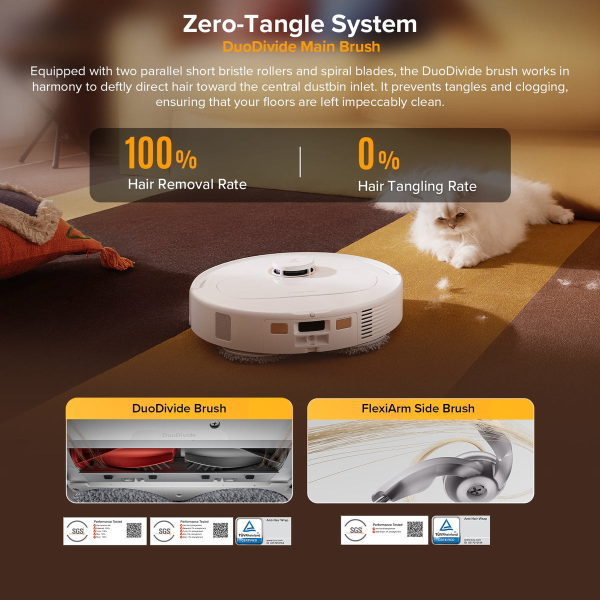 Roborock Qrevo S5V Robot Vacuum with Multifunctional Dock