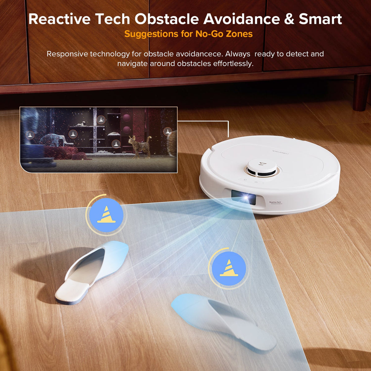 Roborock Qrevo S5V Robot Vacuum with Multifunctional Dock