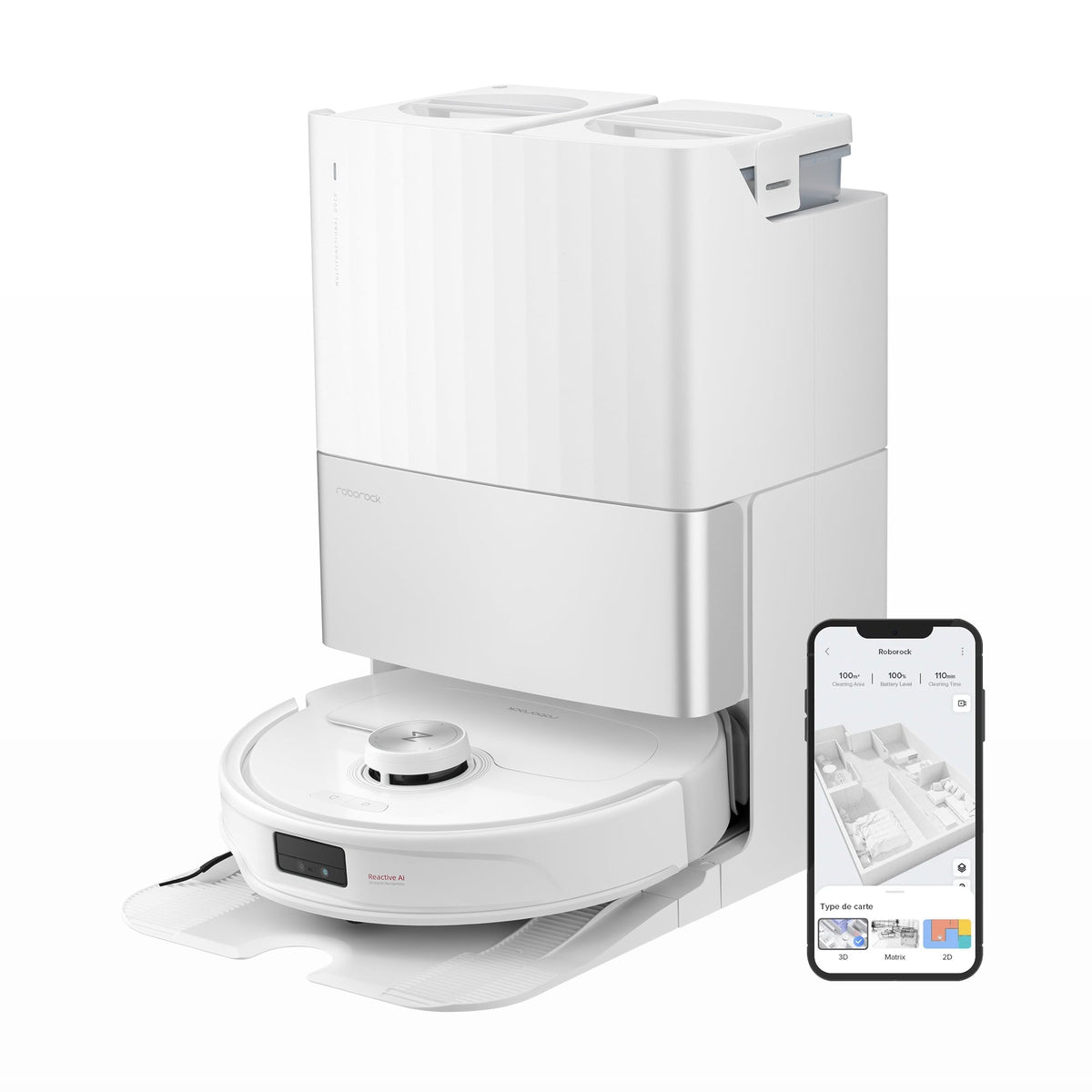 "Refurbished – Like New Condition" Roborock Qrevo Master Robot Vacuum with Multifunctional Dock 3.0