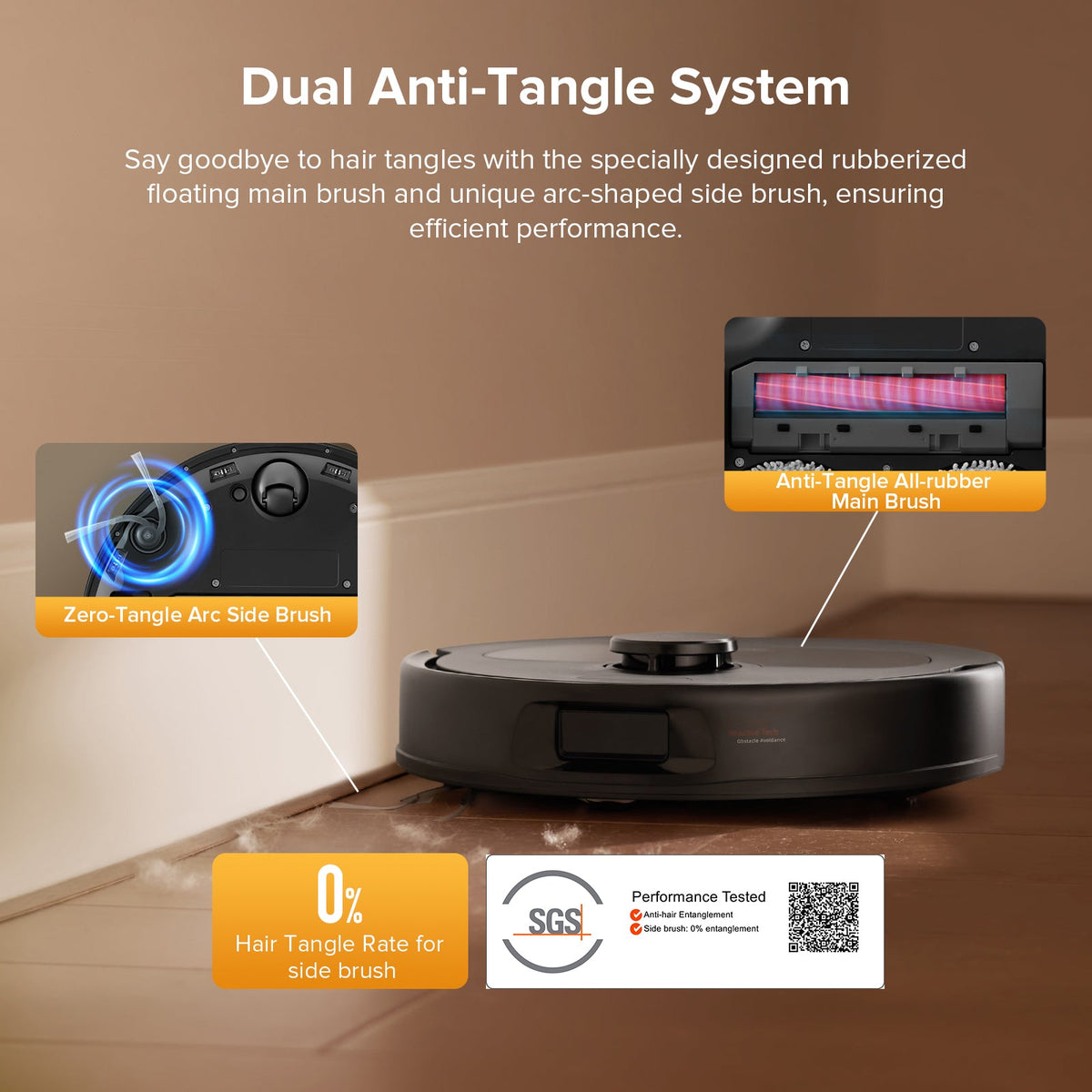 Roborock QV 35S Robot Vacuum with Multifunctional Dock-Upgraded from Qrevo S