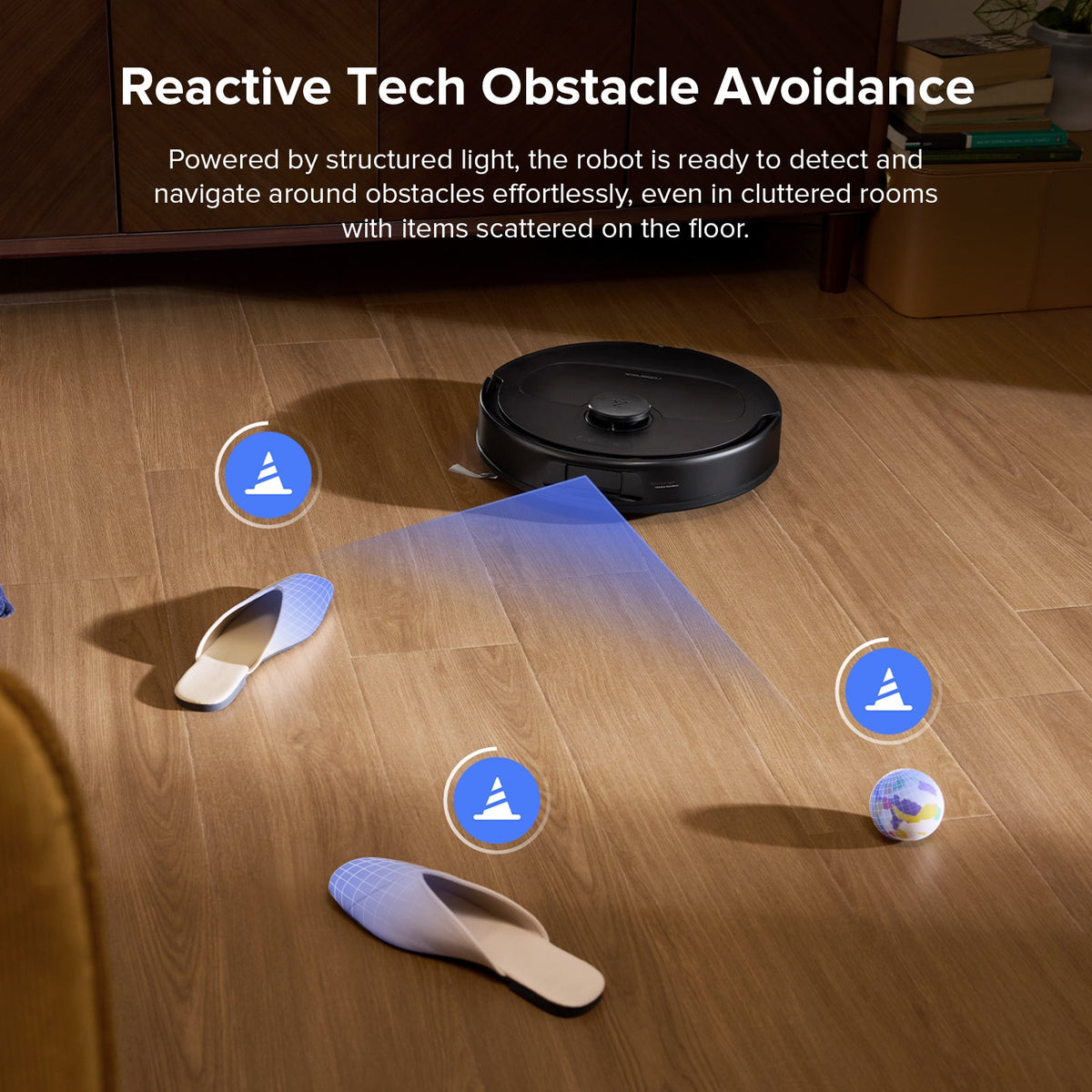 Roborock QV 35S Robot Vacuum with Multifunctional Dock-Upgraded from Qrevo S
