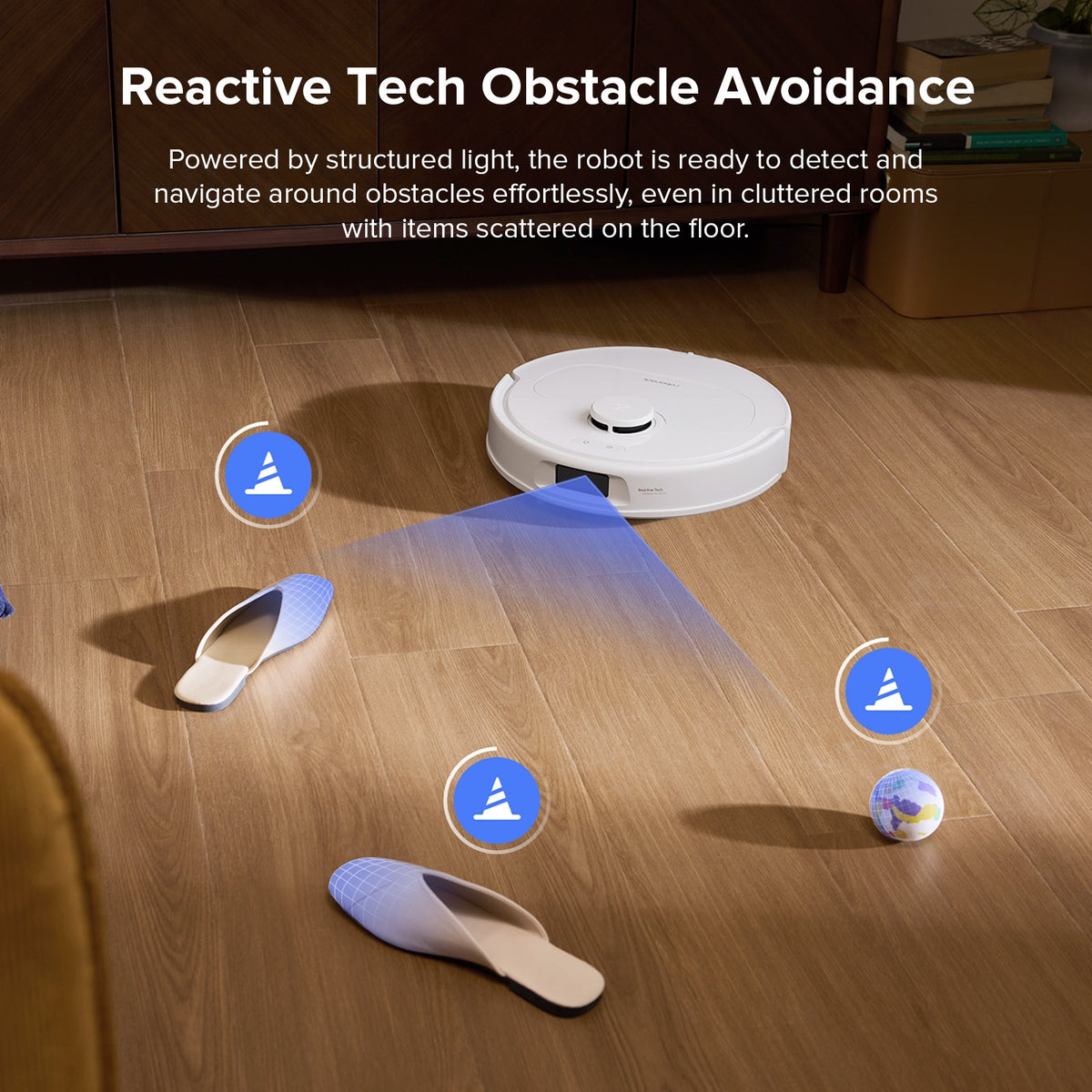 Roborock QV 35S Robot Vacuum with Multifunctional Dock-Upgraded from Qrevo S