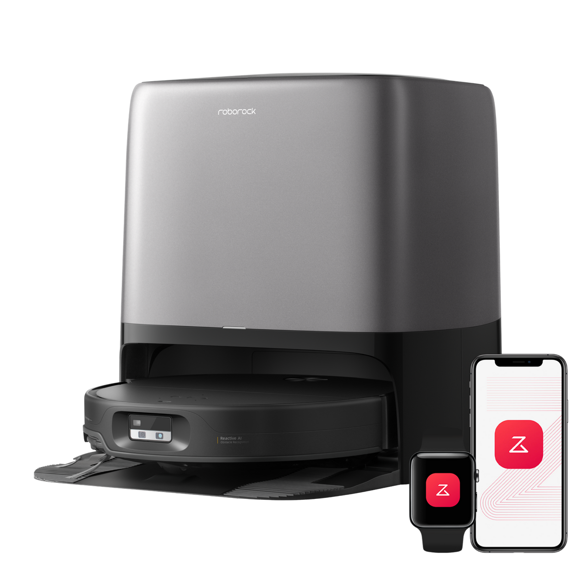 Roborock Saros 20 Neo Robot Vacuum and Mop with Hot Water Mopping & Intelligent Dock