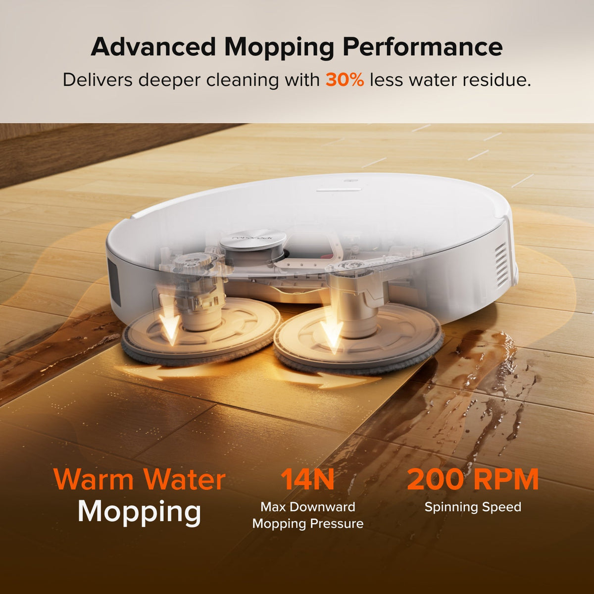 Roborock Saros 20 Neo Robot Vacuum and Mop with Hot Water Mopping & Intelligent Dock