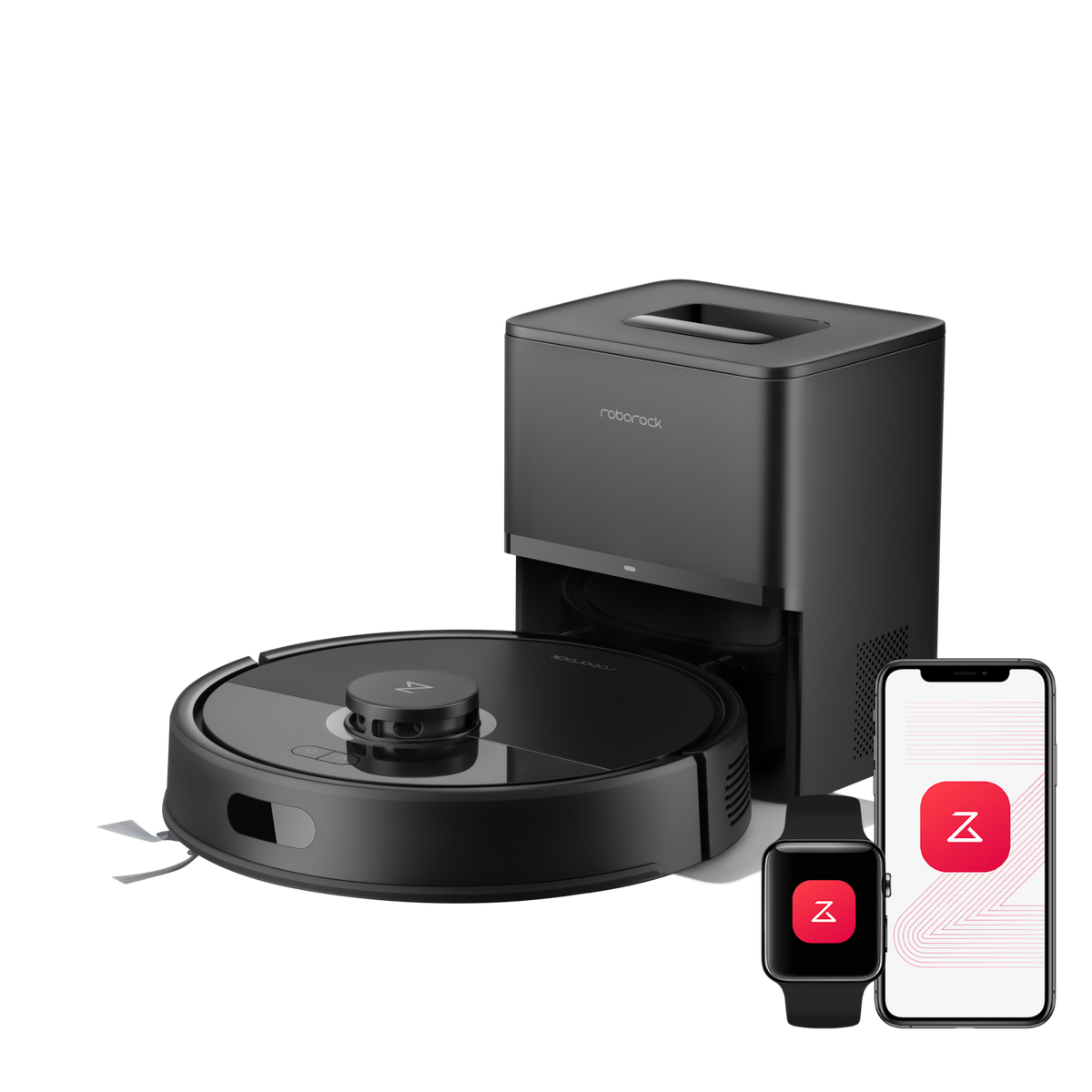 Roborock Q7 L5+ Robot Vacuum Cleaner with Auto-Empty Dock, 8000Pa Suction and Dual Anti-Tangle System