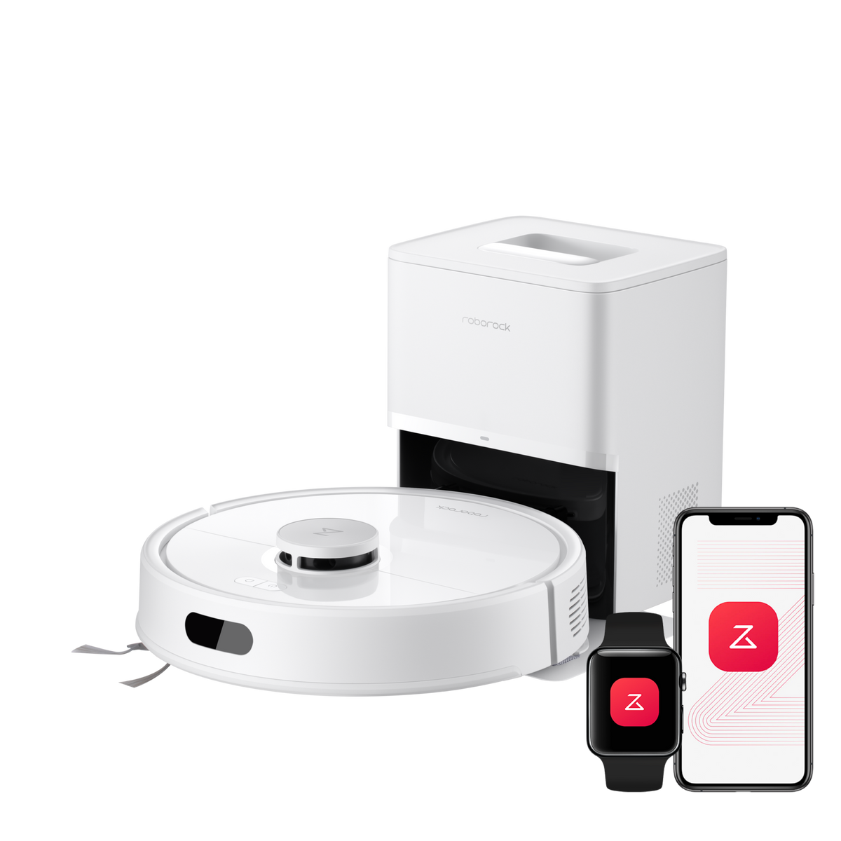 Roborock Q7 L5+ Robot Vacuum Cleaner with Auto-Empty Dock, 8000Pa Suction and Dual Anti-Tangle System