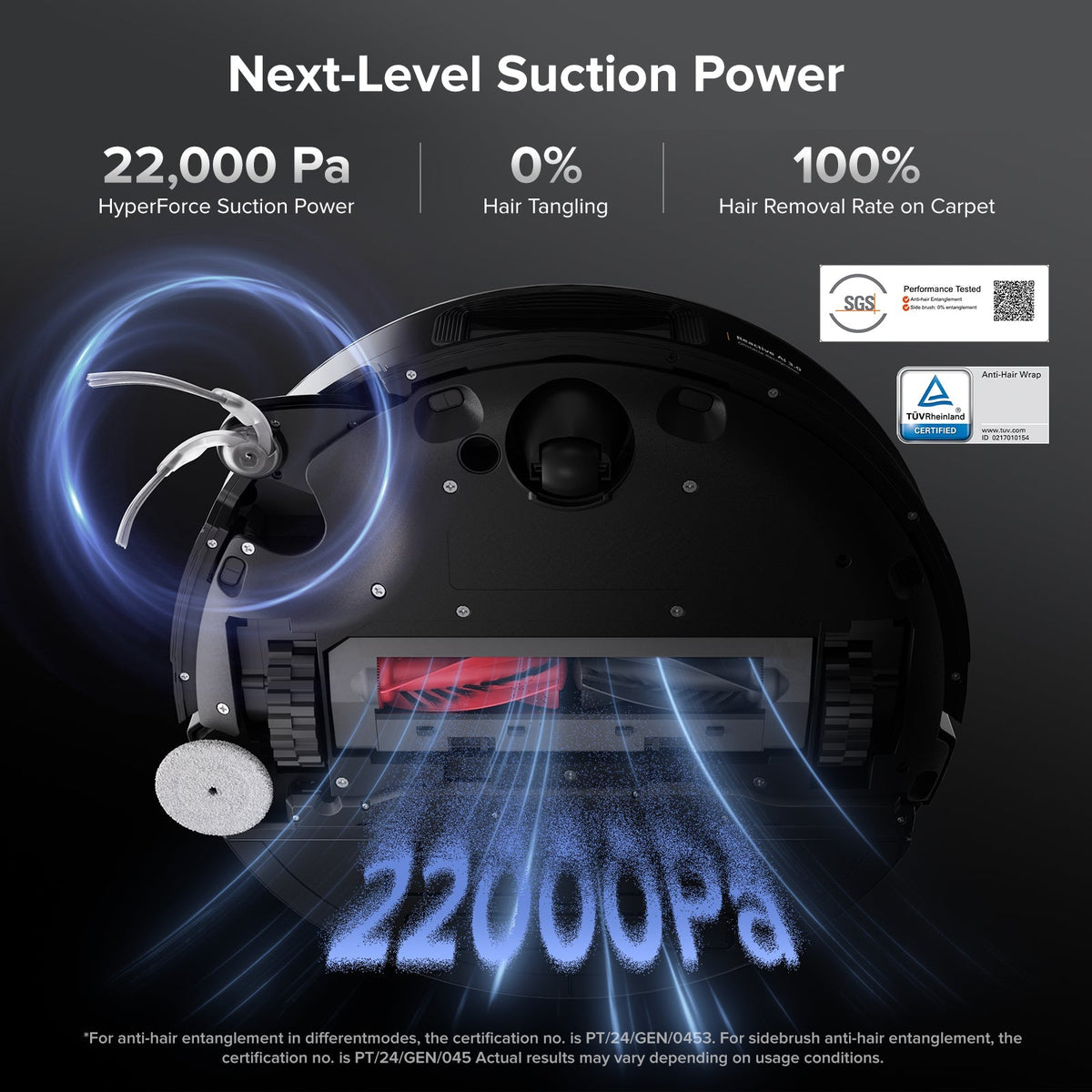 Roborock Saros 10 Robot Vacuum with Dual Anti-tangle System-Upgraded from S8 MaxV Ultra
