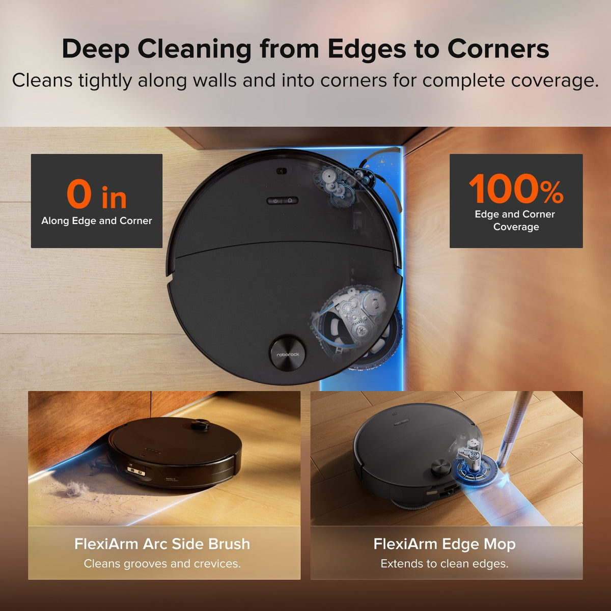 Roborock Saros 20 Neo Robot Vacuum and Mop with Hot Water Mopping & Intelligent Dock